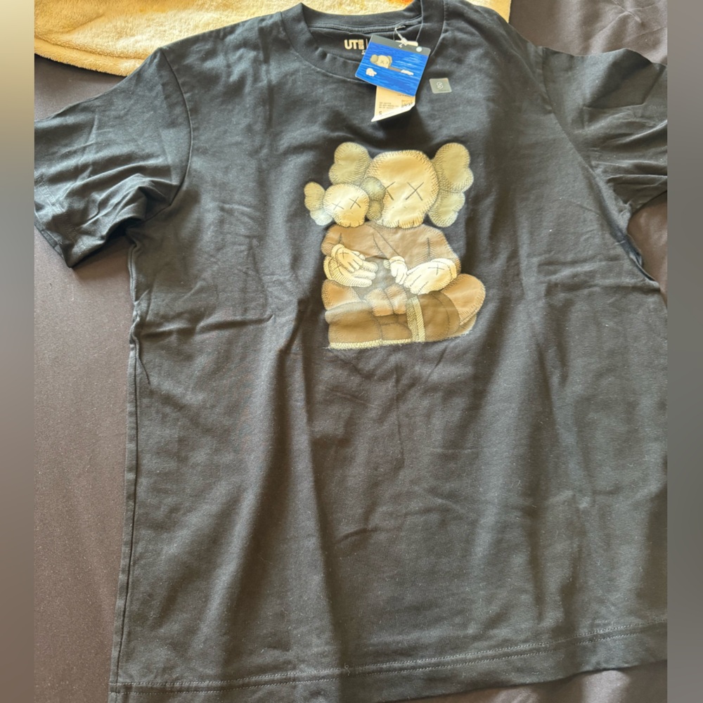 Brand New: Uniqlo X Kaws black t shirt